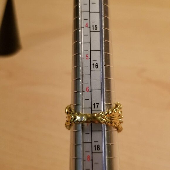 Creepy coffin and skull ring, pair, NWOT - Picture 6 of 10